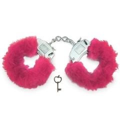 ALGEMA EM METAL COM PELÚCIA - VIP IMPORT-ROSA