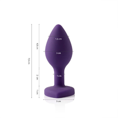 PLUG ANAL EM SILICONE GO PLAY BEN - LILÁS - ASOS na internet