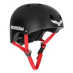 Casco Boissy de Protección Multideporte Bici, Roller, Skate, Quad NEGRO - tienda online
