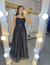 Vestido Princessa Debutante Preto Longo