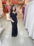 Vestido Longo Paetê preto Juliana Alcinha na internet