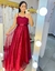 Vestido Debutante Longo Marsala - loja online