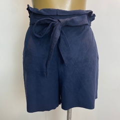 Shorts azul de camurça Lelis Blanc TAM: 40