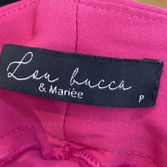 Calça de alfaiataria rosa com cinto TAM: P - Brechó Versátil Santo André