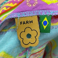 Vestido estampado Farm TAM: P - Brechó Versátil Santo André