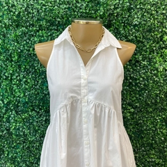 Vestido soltinho branco Zara TAM: PP (veste um P) - comprar online