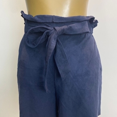 Shorts azul de camurça Lelis Blanc TAM: 40 - comprar online