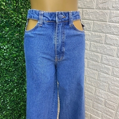 Calça jeans com abertura nas laterais TAM: 38 - comprar online