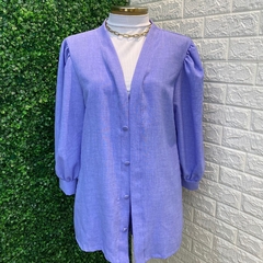 Conjunto Kimono e shorts roxo/azul TAM: M - comprar online
