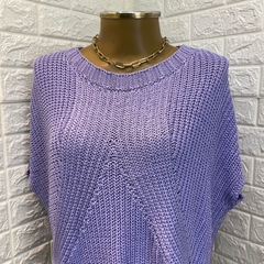 Blusinha lilás de tricot TAM: M - loja online