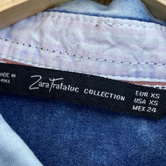 Camisa jeans fininha Zara TAM: PP - loja online