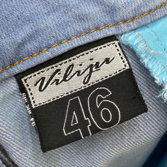 Saia jeans longa TAM: 46 - Brechó Versátil Santo André
