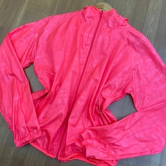 Corta vento rosa com touca Tam: G - comprar online