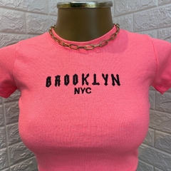 Cropped rosa neon TAM: P - comprar online