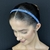 Porta Coque Bailarina Ballet Enfeite de cabelo strass Azul