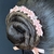 Porta Coque de flores Bailarina Ballet Enfeite de cabelo rosa claro