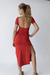 Vestido Anne Longo - Vermelho