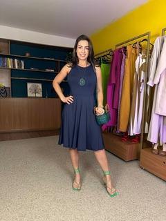 Vestido Monica com Amarração nas Costas - comprar online