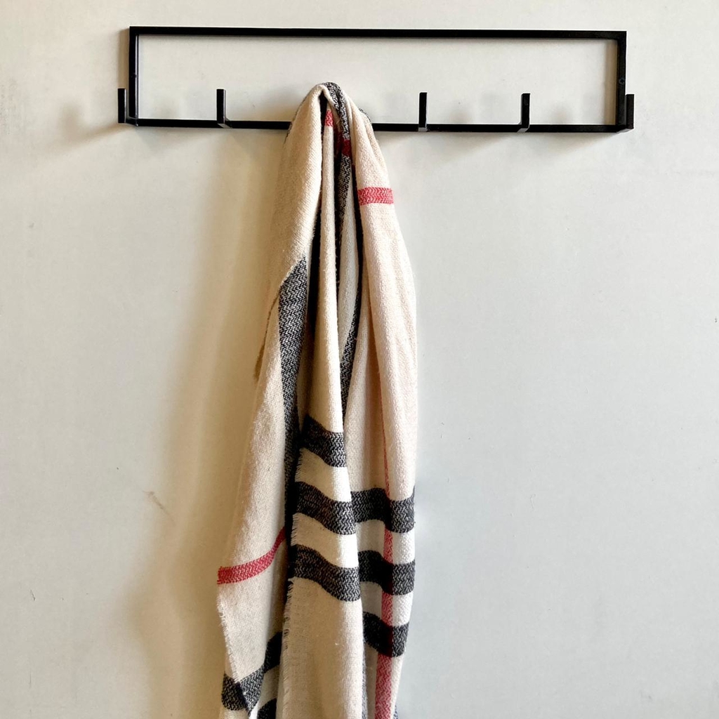 PERCHERO NORDICO PARA PARED DE HIERRO