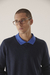 Sweater Cuello Redondo Azul - comprar online