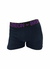 BOXER BROSS ELASTICO NEGRO LETRA VIOLETA en internet