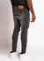 JEAN BROSS SUPER SKINNY NEGRO BIGOTE LASER ROTURA - tienda online