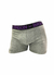 BOXER BROSS ELASTICO NEGRO LETRA VIOLETA