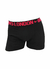 BOXER BROSS ELASTICO NEGRO LETRA ROJA FLUOR en internet