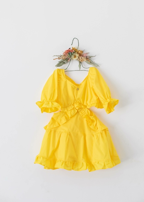 Vestidos de 15 años amarillo canario shop