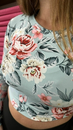 Imagen de Camiseta manga larga flores