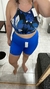 top flores azul! - Power FItness