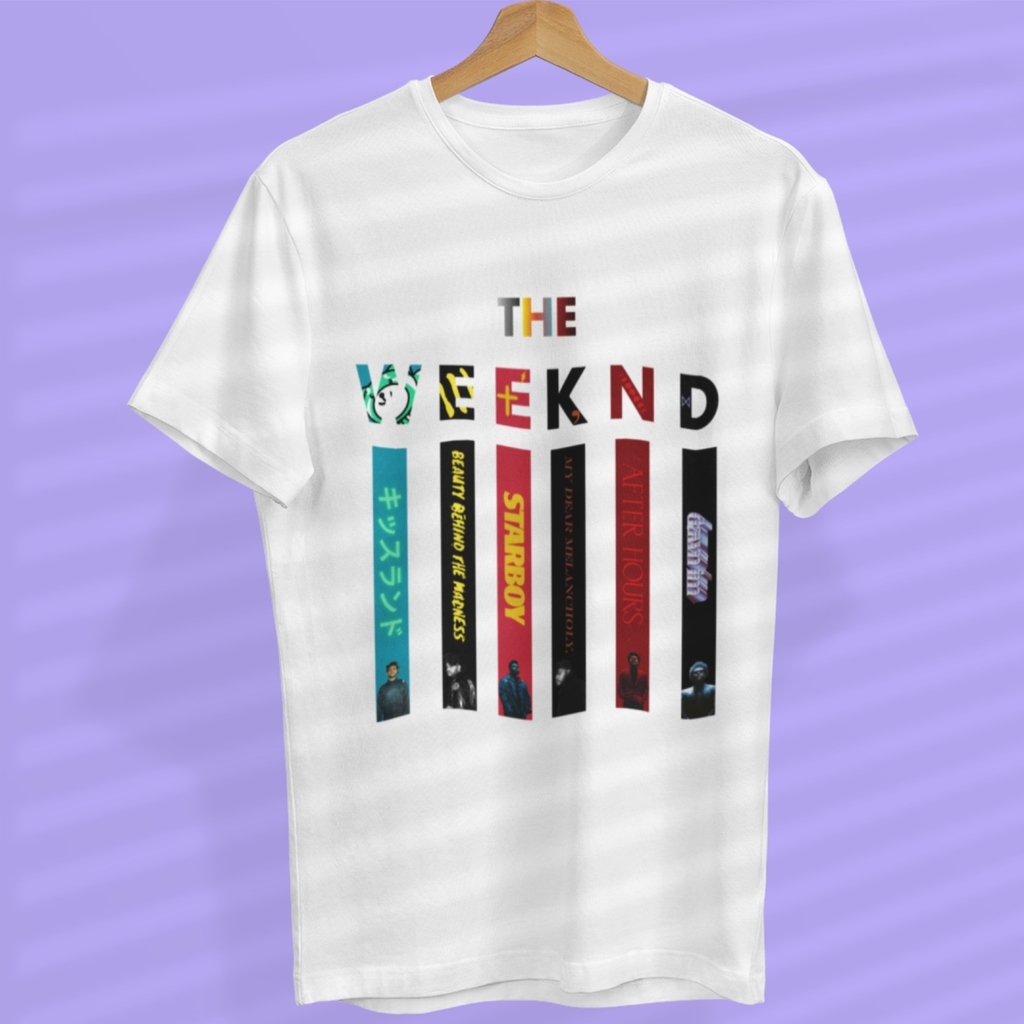 Camiseta The Weeknd | Albuns | Loja Funniest