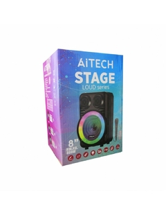 Parlante Aitech Stage Ai-803l 8" C/Mic Y Control Remoto 800W lo - comprar online