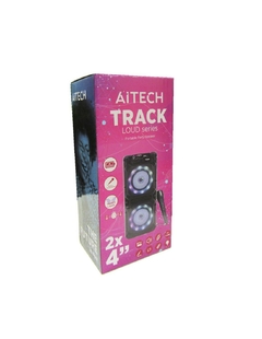 PARLANTE AITECH TRACK 2X4` C/MIC DIGITAL DISPLAY - TecnoMovil