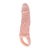 PRETTY FUNDA EXTENSION 3CM CON ANILLO TESTICULOS BI-026210 en internet