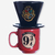 KIT CAFE CANECA + COADOR 300ML HOGWARTS EXPRESS HARRY POTTER