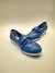 Zapatillas Urbanas de Cuero Especial Calado Blue