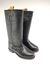 Botas Caña Alta de Cuero Encerado Black - comprar online