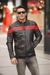 Campera 1085 Black and Red - TODO CUERO LOMAS