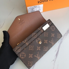 Carteira Louis V. Couro Grande Monogram - IW Acessórios 