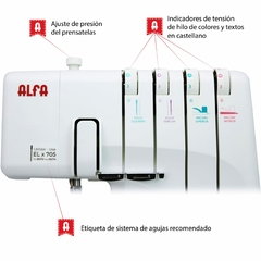 OVERLOCK 8707 ALFA - comprar online