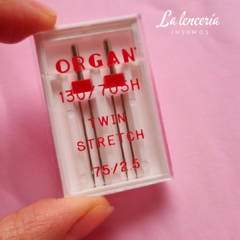 AGUJA DOBLE organ needles n°14