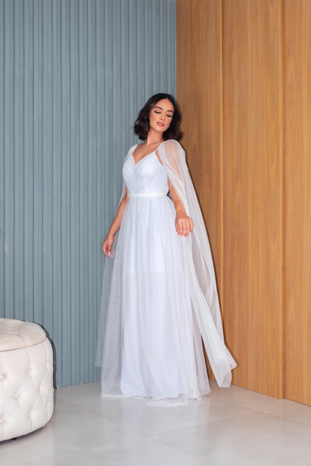 vestido de noiva para casamento intimista