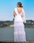 Vestido de noiva longo Emily de tule voal com saia em camadas - loja online