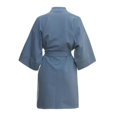 Kimono moletom com felpa azul na internet