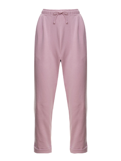 Calça pijama moletom com felpa lilás - comprar online