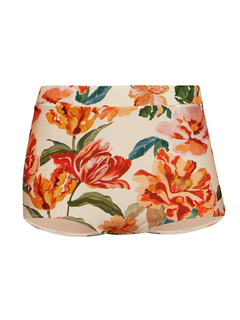 Hot pants peônia creme