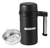 Vaso Jarro Termico Waterdog Ta 500ml Bgbk Acero Inox. Frio Caliente Filtro Té y Café Color Negro