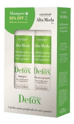Promo Shampoo + Acondicionador Detox x 600 ml - Alta Moda