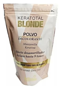 Keratotal Blonde Polvo Decolorante Desamarillador Doy Pack x 700 g - Bellíssima